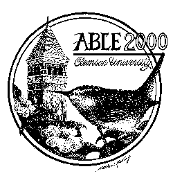 ABLE 2000 logo, Clemson University