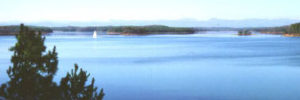 Photo across Lake Keowee