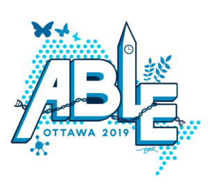 ABLE 2019 - Ottawa blue logo