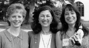 Host Ann Lumsden, with assistants Robin Smith and Trisha Spears, at Wakulla Springs.