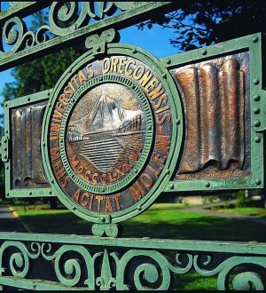 ABLE 2014 front gate at University of Oregon