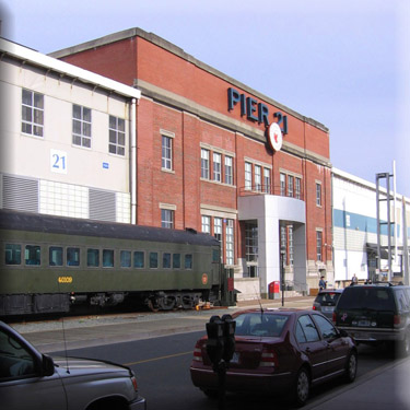 Photo of Pier 21 courtesy of Verne Equinox, Wikimedia Commons, Creative Commons Attribution 3.0 Unported