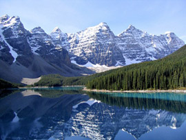 photo of Lake Louise, outside Calgary